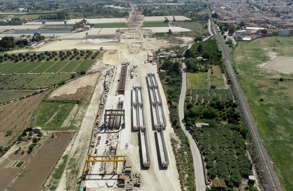 Adif AV destinará más de 184 millones de euros a las obras de plataforma ferroviaria a su paso por Totana